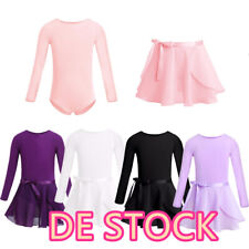 Ballettkleid Mädchen~Ballett Trikot Baumwolle Ballettanzug Kinder Ballettkleid