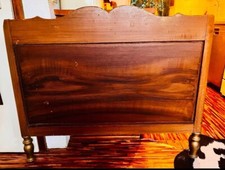 Bett antik Kirschbaum um 1920 Bauernbett