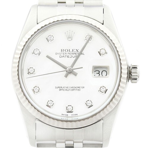 Rolex datejust perlmutt - datejust,