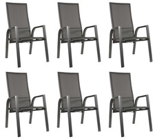 Gartenstuhl lounge stuhl 6er - lounge,