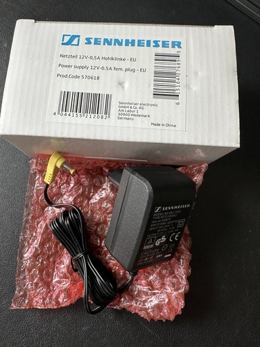 Neu sennheiser netzteil 12v - neu!,