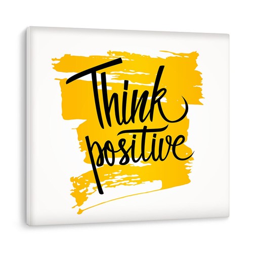 Think positive motivational - think,