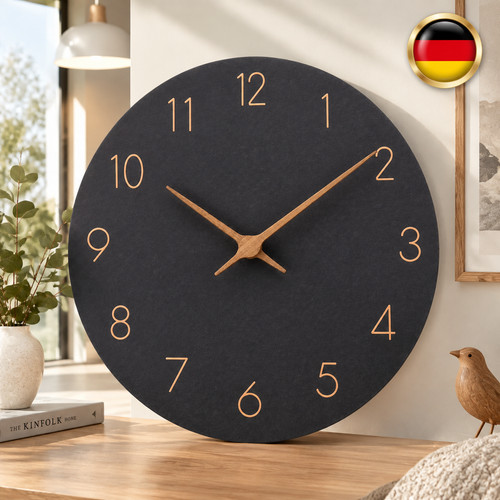 Neu wanduhr 30cm rund modern - neu,