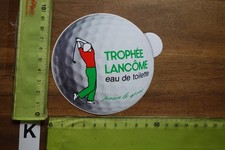 Alter Aufkleber Drogerie Kosmetik Eau de Toilette Parfum LANCOME