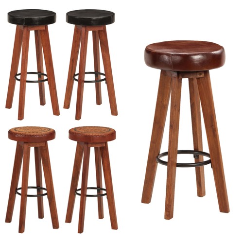 Stk barhocker massivholz - barhocker,