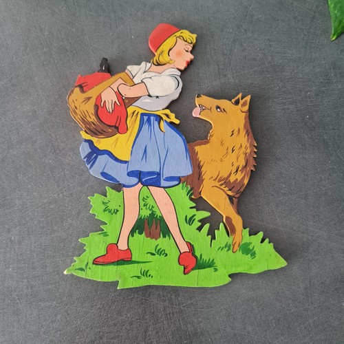 Wanddeko ddr holzfigur - ,