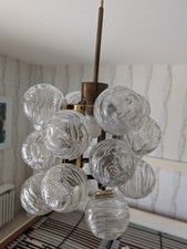 Vintage sputnik hängelampe - vintage, sputnik-hängelampe