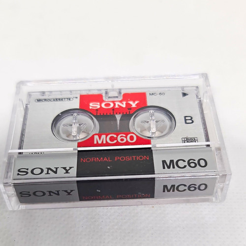 Sony mc60 microcassette - sony,