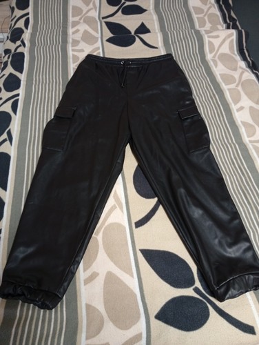 Leder leggings jogging hose - leggings/,