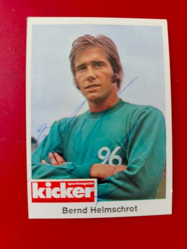 Autogramm bernd helmschrot - bernd,