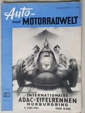 Auto + Motorradwelt #10 1951 Motorsport Sportwagen Nutzfahrzeuge Veritas GmbH