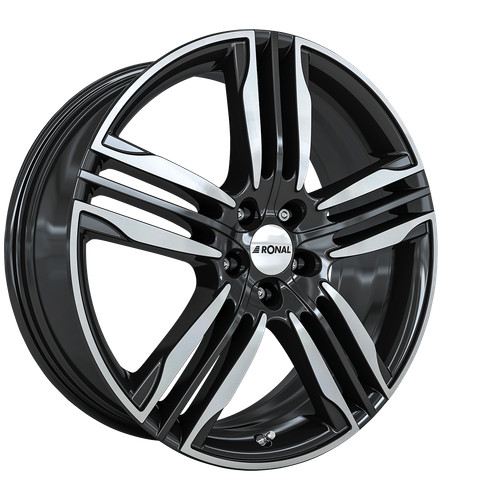 Ronal r58 schwarz frontkopiert - r58,