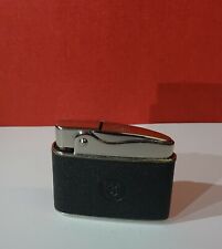 Altes ROWENTA SNIP Benzinfeuerzeug Rarität Leder Unbenutzt Top Zustand Brennt!!