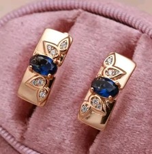 Luxus Ohrringe Huggie 585er