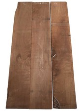 3x Walnussholz Nussbaumholz Nussholz 92x14-16cm x 26-27mm #V7