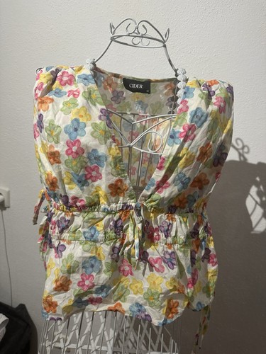 Cider oberteil top blumen - blumen, boho