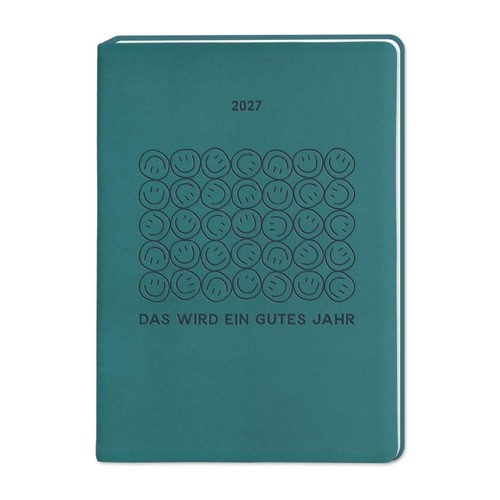 Terminplaner lederlook 2027 - terminplaner,