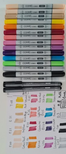 Copic ciao marker set - copic, 17