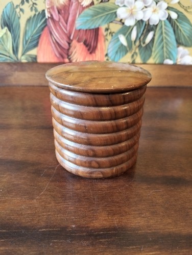 Vintage gedrechselte holz - gedrechselte,