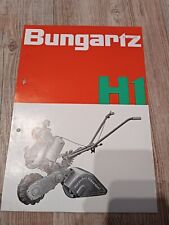Prospekt Bungartz H1 Traktor Schlepper 12