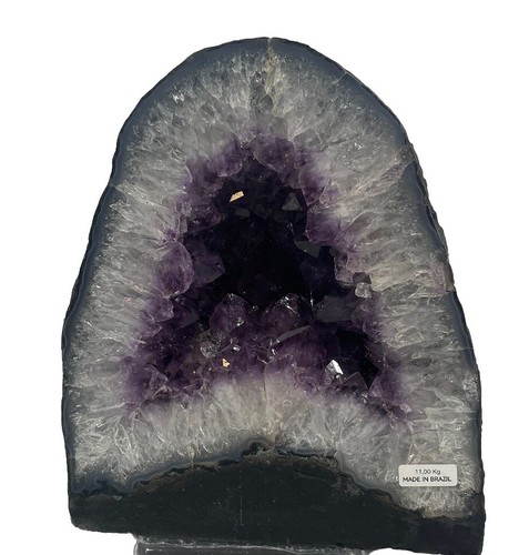 Amethystdruse geode - -, 11
