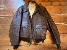 Lederjacke A2 50er 50s Horsehide US Pferdeleder Californian 44 L-XL Fliegerjacke