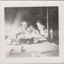 Foto, Panzer Gr. Afrika, (DAK),  Planung im Zelt Tobruk 1942 (MJ-40)1025