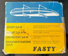 Fasty Box Lift Dachbox Hebebühne. 2 x 4m. Für Dachbox/Surfbrett