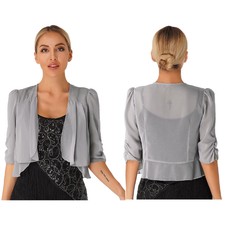 DE Damen Chiffon Cardigan