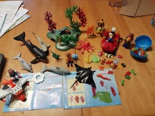Playmobil 4488 Taucher im Riff, 4838 Torpedotaucher, Orca, Delfin, Hai,weiteres