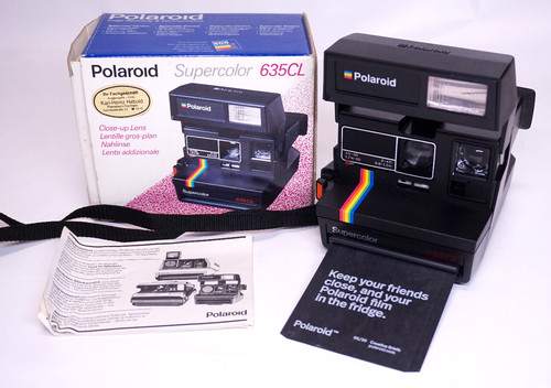 Polaroid supercolor 635cl ovp - supercolor,