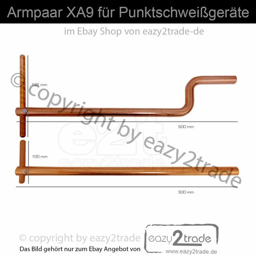 Armpaar punktschweißzange - armpaar,