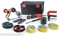 Flex BSE 14-3 INOX Set Satiniermaschine und Rohrbandschleifer TRINOXFLEX 