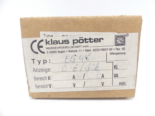 Klaus pötter eq48 - klaus,