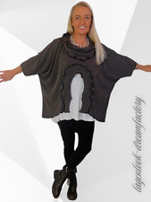 MYO-Lagenlook Big-Kasten Pulli