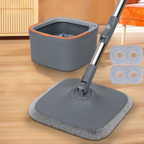 Wischmopp set mit - wischmopp, eimer