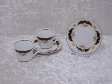 87sPCg - 2 x Wunsiedel Retsch Bavaria Porzellan Mokka Espressotasse - Vintage