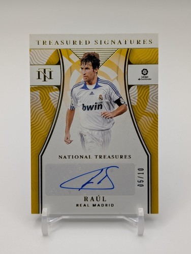 Raul auto gold panini - auto,