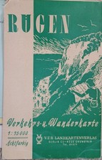 Verkehrs- Wanderkarte Rügen
