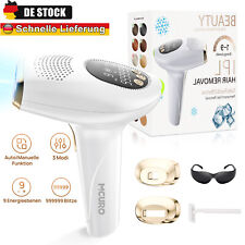 MCURO IPL Haarentfernungsgerät 3-in-1 Laser Haarentferner Schmerzlos Epilierer