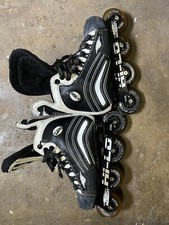 Inlineskates für Inlinehockey Mission Helium HE 350 Inliner Größe 4  2X gefahren