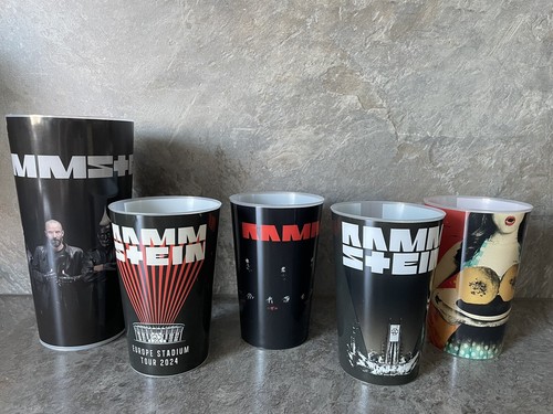 Rammstein becher tour - becher, 2024