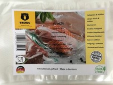 VACU24 100 Stück Vakuumierbeutel Vakuumbeutel  goffriert f. Vakuumiergeräte!