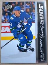 William Lockwood Young Guns - Vancouver Canucks Upper Deck Series 2 2021-22 NHL