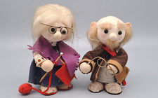 Oma und Opa Figuren handgefertigt Styroporkugeln Vintage Höhe ca. 10-11 cm