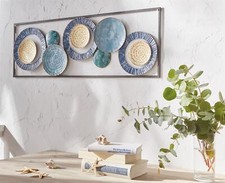 Wand Bild "Kreise" aus Metall