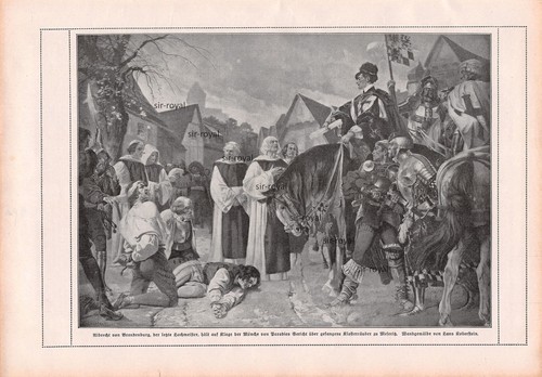 Albrecht von brandenburg - von, in