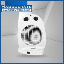 Exquisit HL32027we | Heizlüfter | Heizgerät | Mobile Heizung | Campingheizung