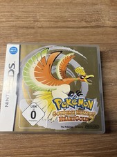 Pokemon Heart Gold für Nintendo DS Goldene Edition nur Leerhülle mit Anleitung 