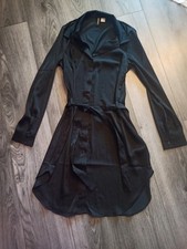 Damen Long Bluse Blusenkleid